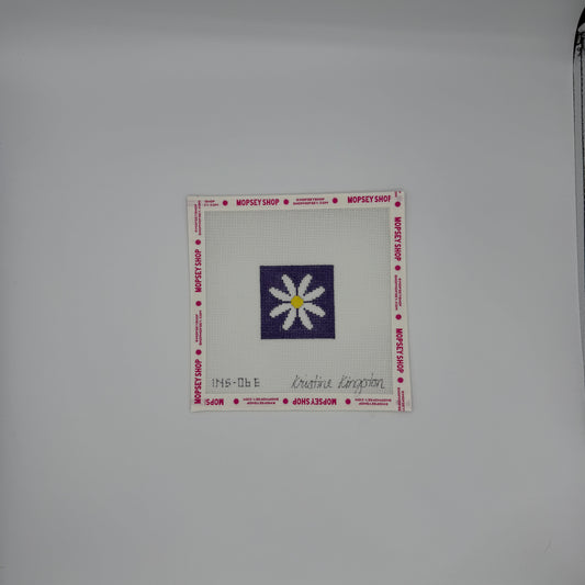 Daisy On Periwinkle