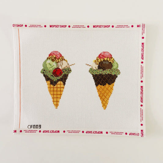 3D Sundae Cone