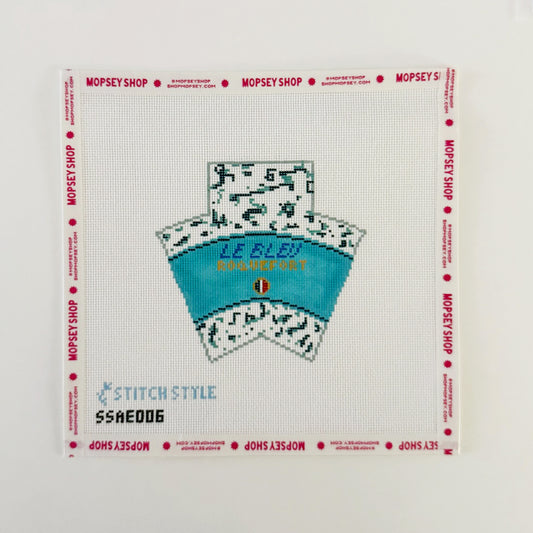 3D Wedge of Blue Cheese