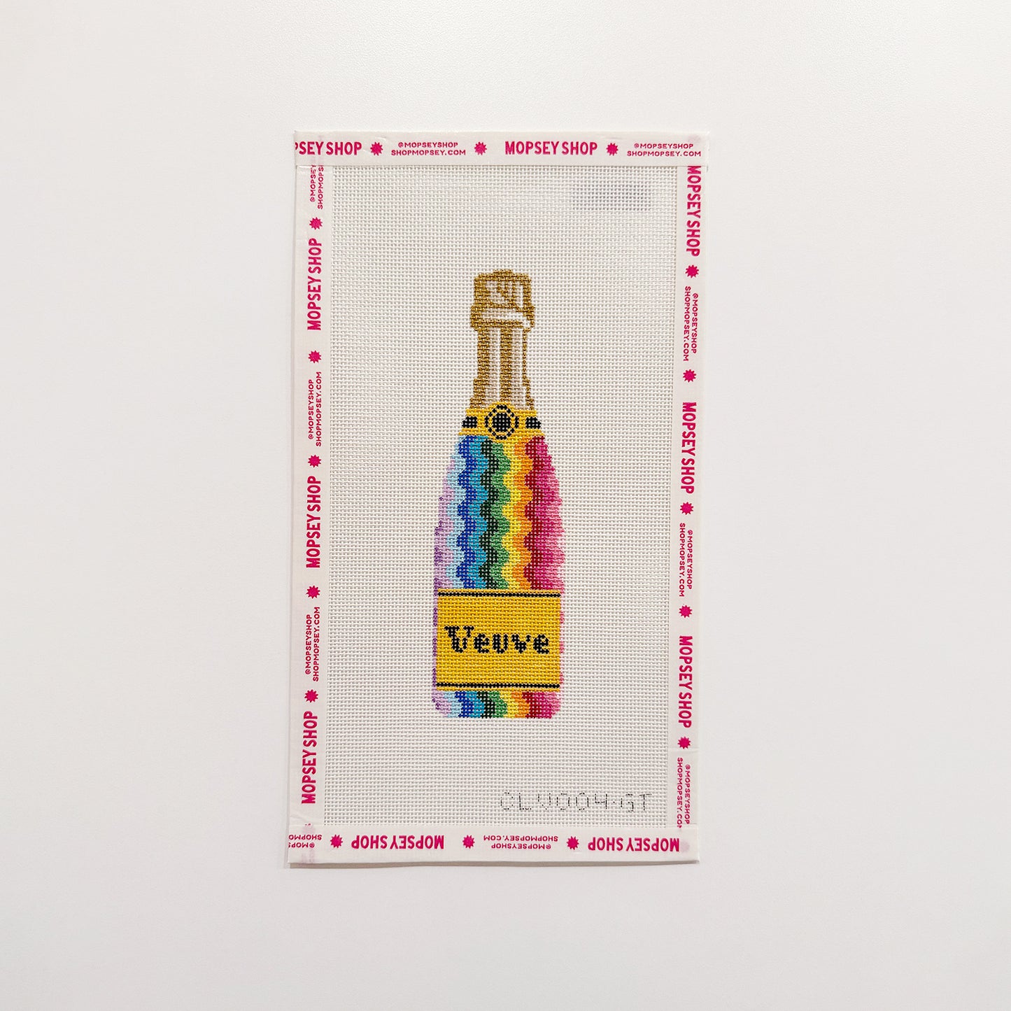 Rainbow Champagne Bottle