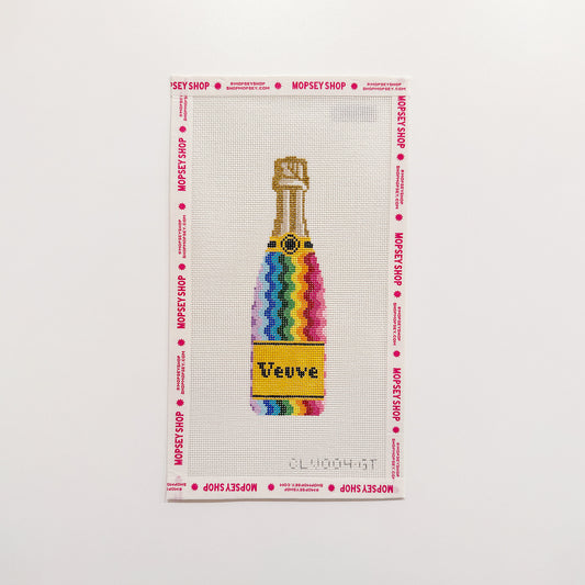 Rainbow Champagne Bottle
