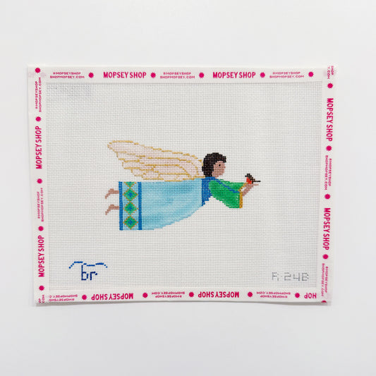 Blue Angel with Robin