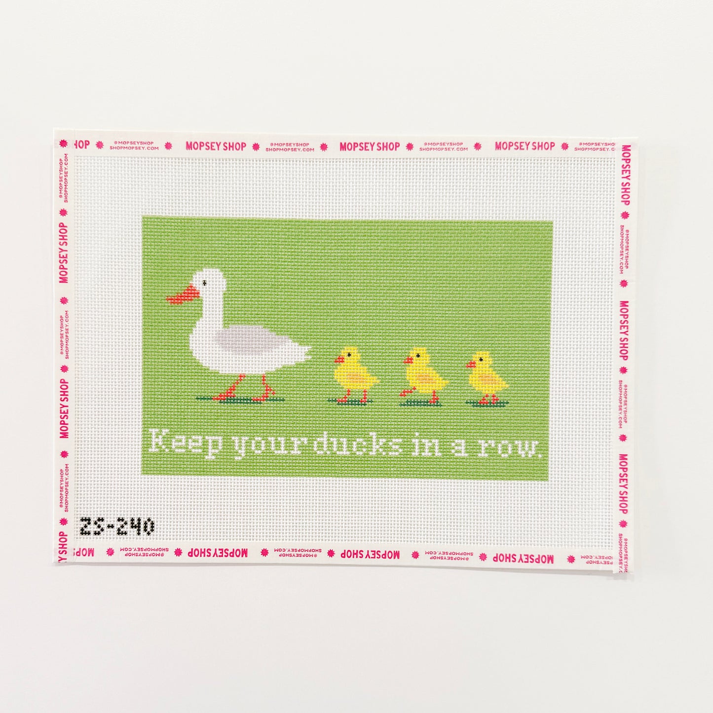 Keep Your Ducks in a Row