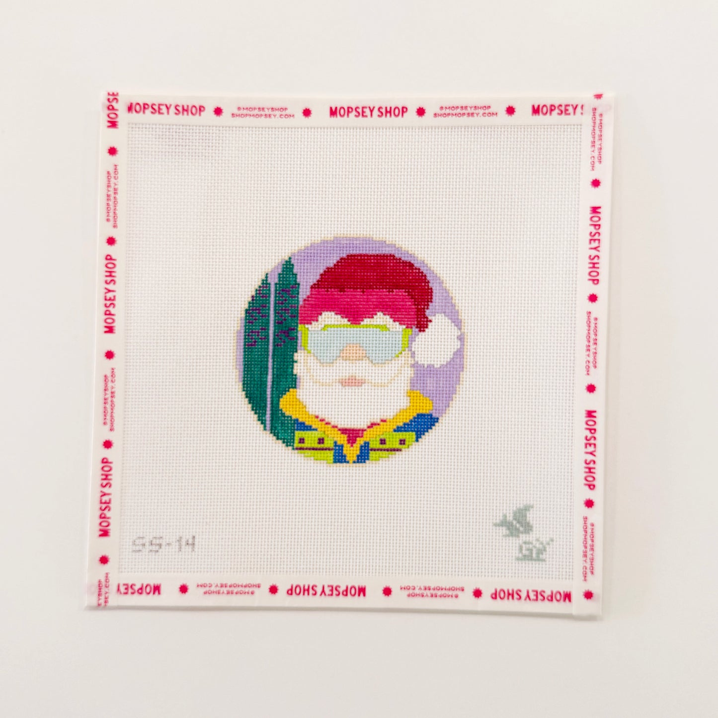 Santa Skier Dude