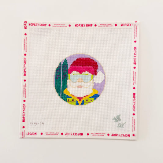 Santa Skier Dude