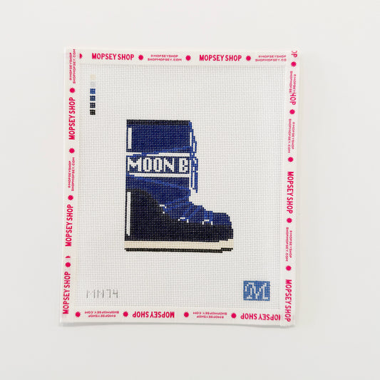 Navy Moon Boot