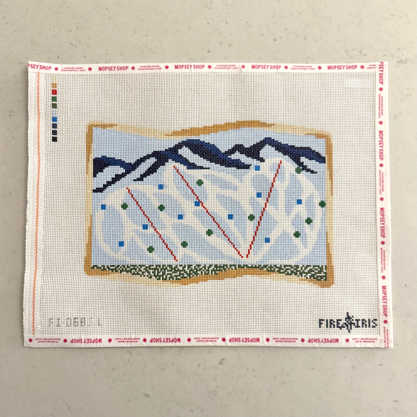 Large Ski Trail Map