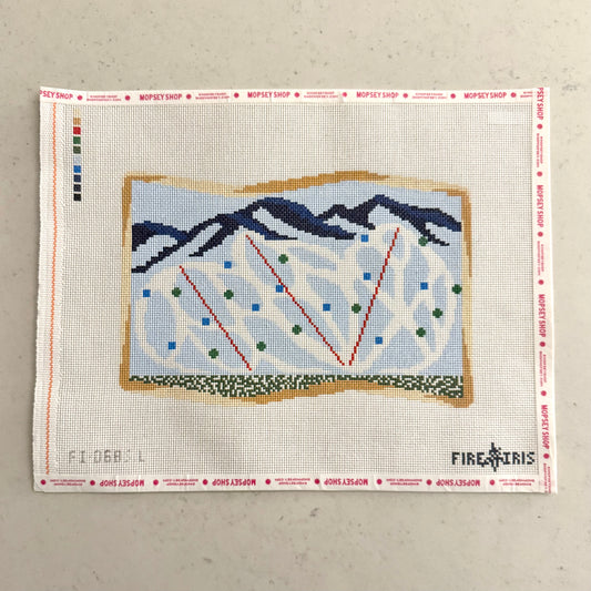 Large Ski Trail Map