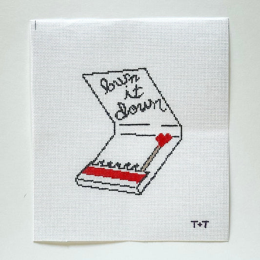 Tiff & Tide: Burn it down matchbook
