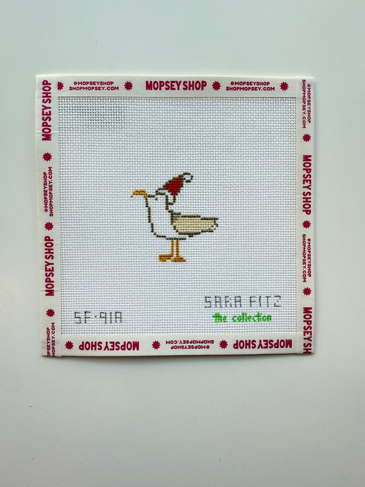 Winter Seagull Charm
