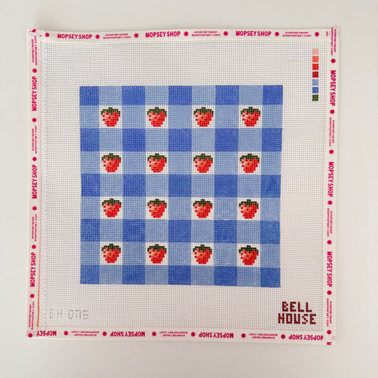 Strawberry Plaid 8"