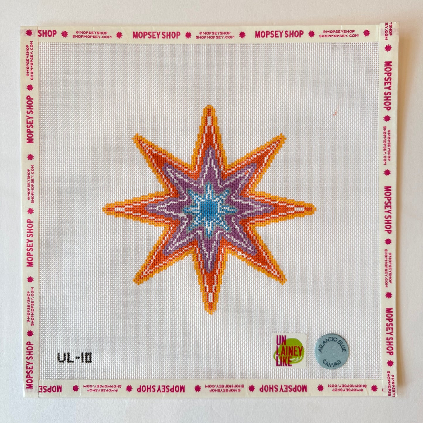 Neon Purple Star