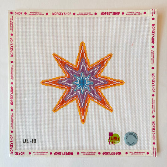 Neon Purple Star