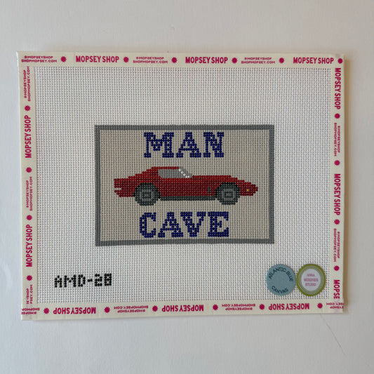 Man Cave - Red Corvette