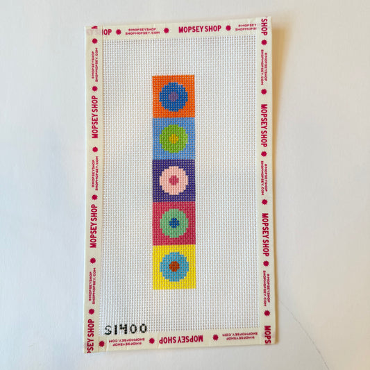 Multicolored Dots Key Fob