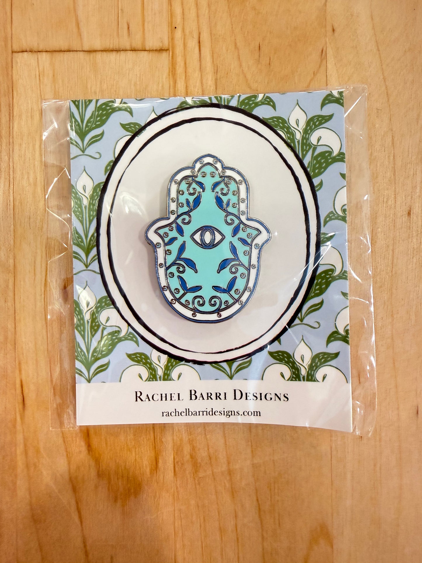 Garden Hamsa Needle Minder