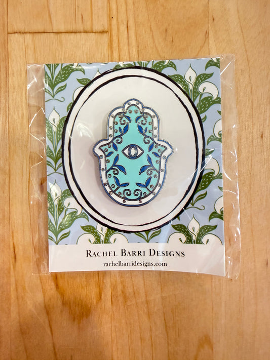Garden Hamsa Needle Minder