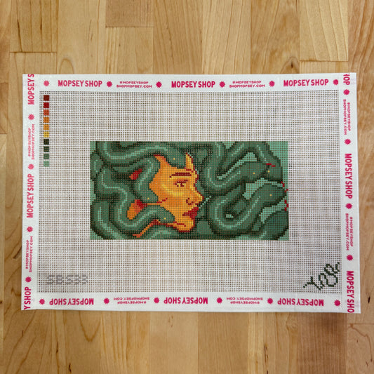 Medusa (Teal & Orange)