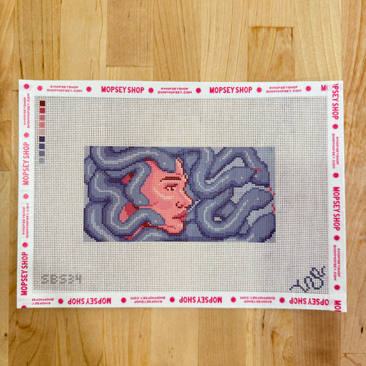 Medusa (Blue & Pink)