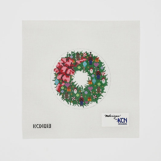 Decorated Christmas Wreath