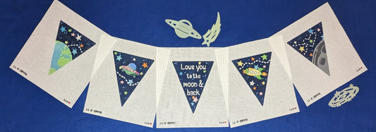 Moon and Back Garland
