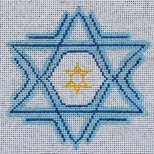 Hanukkah Snowflake