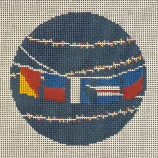 Nautical Peace Ornament