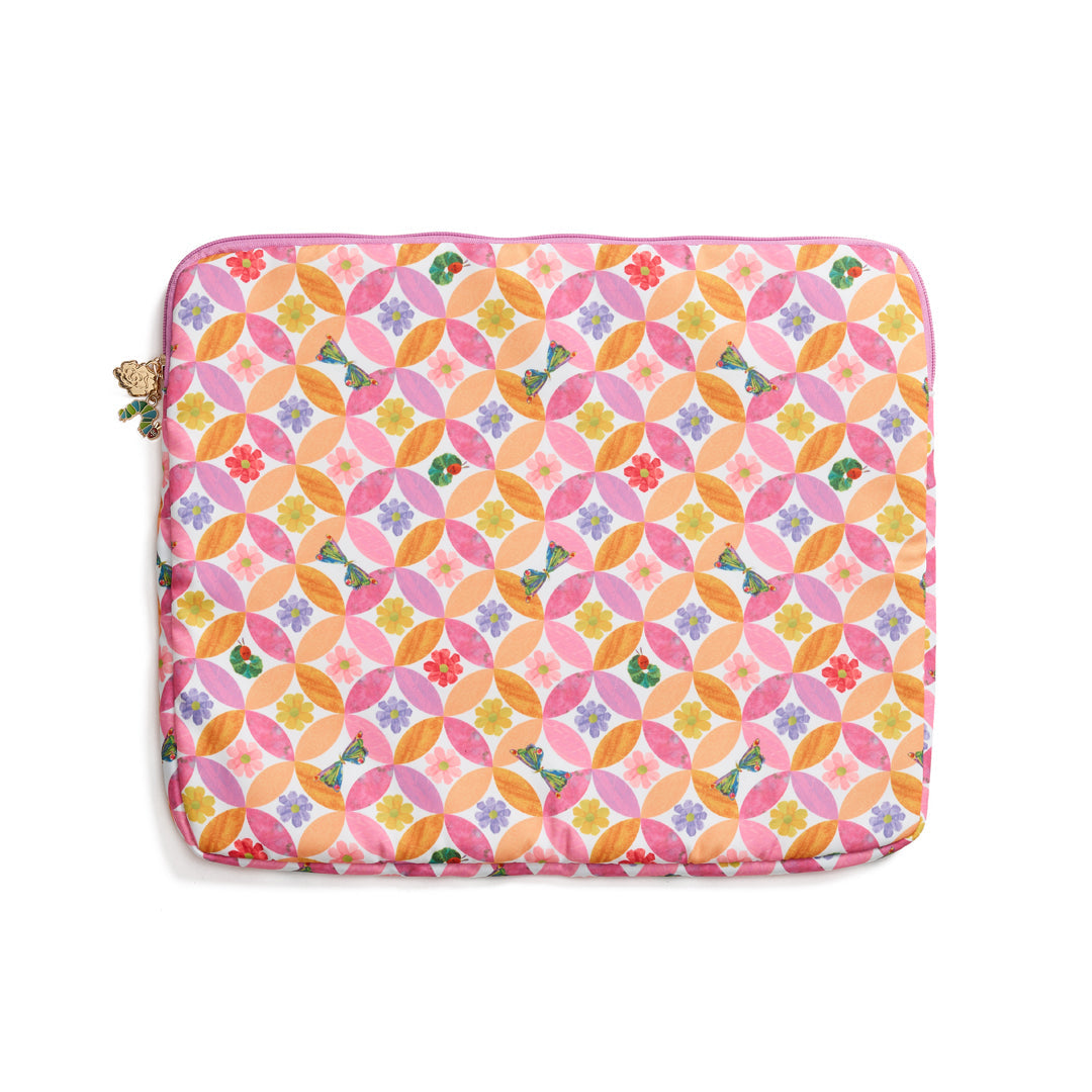 Eric Carle: Circle Leaf Flower & Butterfly Flat Pouch
