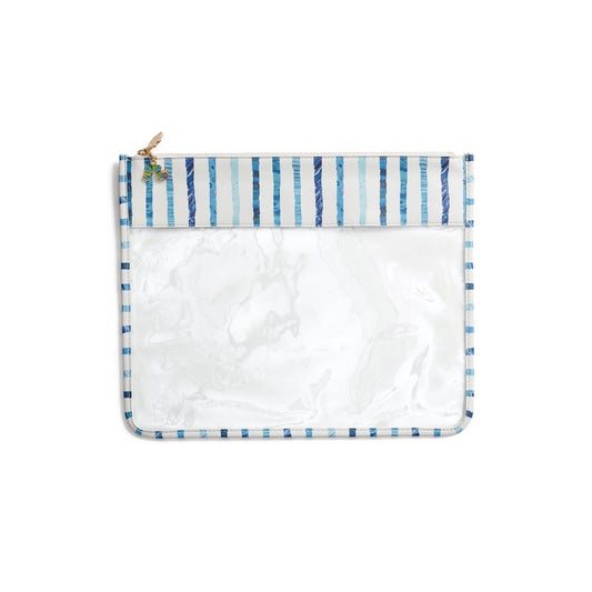 Eric Carle: Multi-Stripe Leather Project Bag