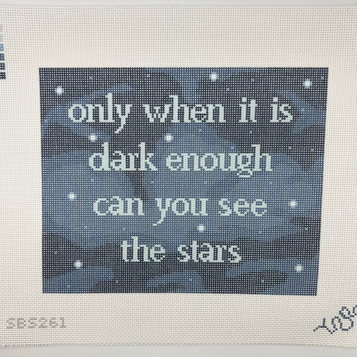 Only When it is Dark Enough