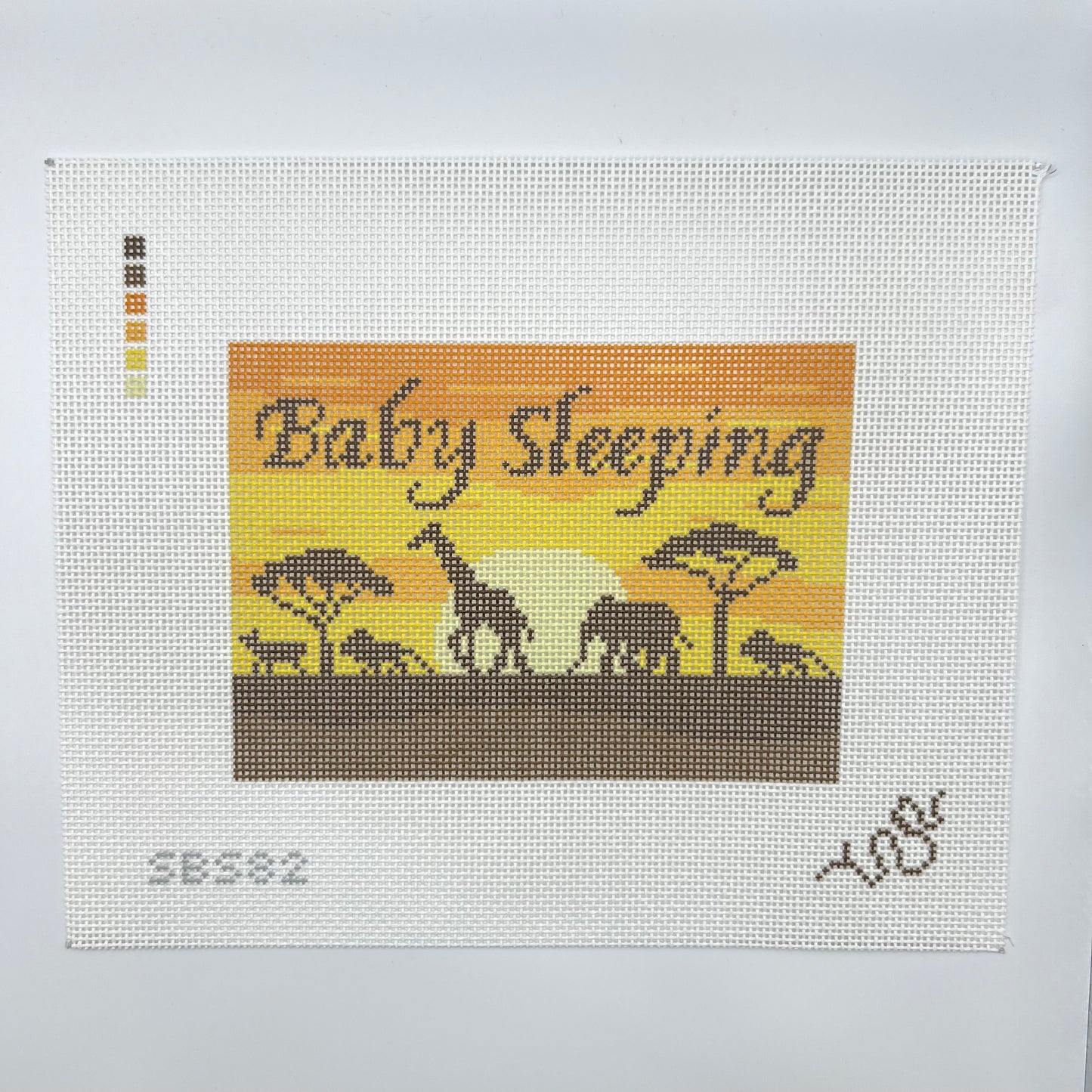 African Savannah Baby Sleeping