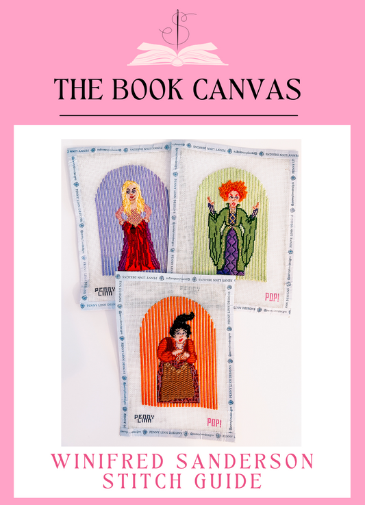 The Book Canvas: Winifred Sanderson Stitch Guide