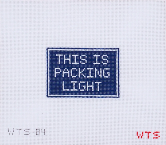 This is Packing Light Luggage Tag