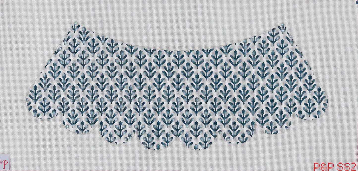 Indigo Ivy Lampshade