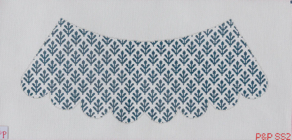 Indigo Ivy Lampshade