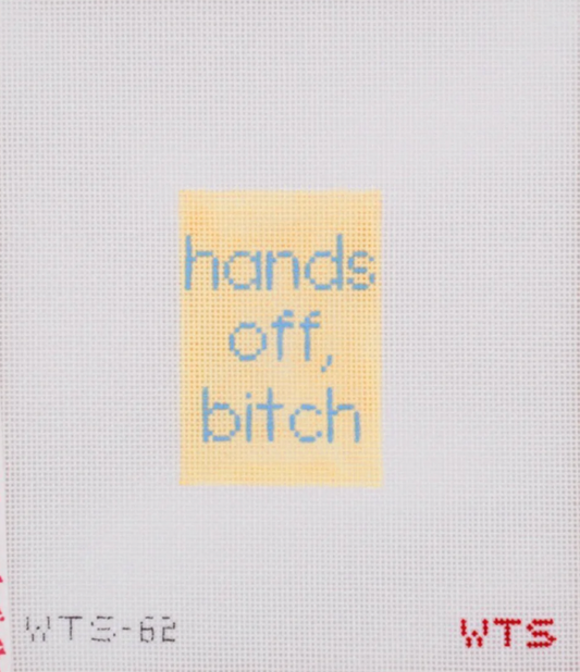 Hands Off, Bitch Luggage Tag