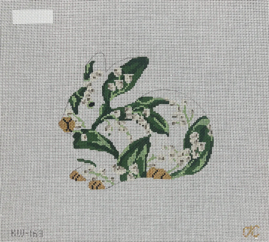 Lily of the Valley Sitting Bunny