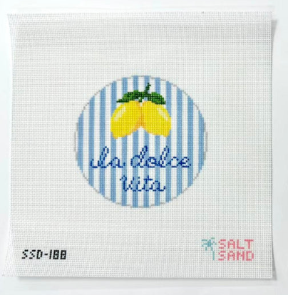 La Dolce Vita Lemons Round