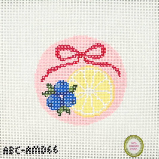 Lemon and Blueberry Bow Round