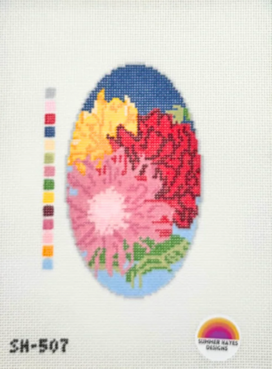 Dahlia Oval