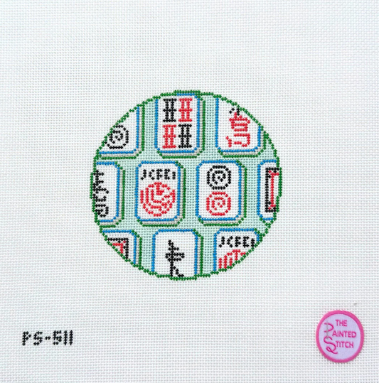 Mahjong Tiles Round: Jewel