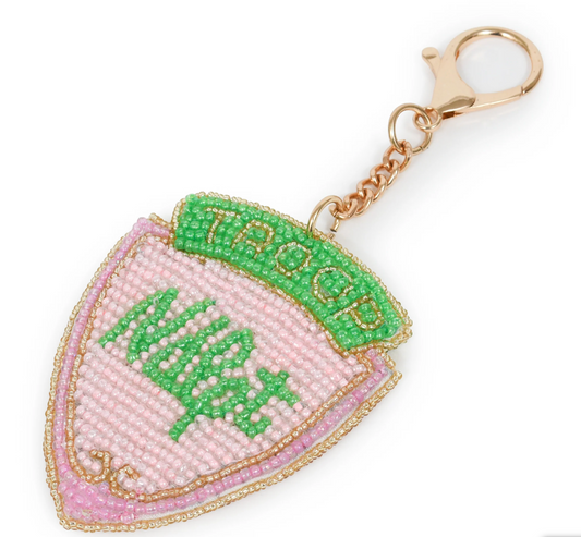 Troop NDLPT Bag Charm (Pink)