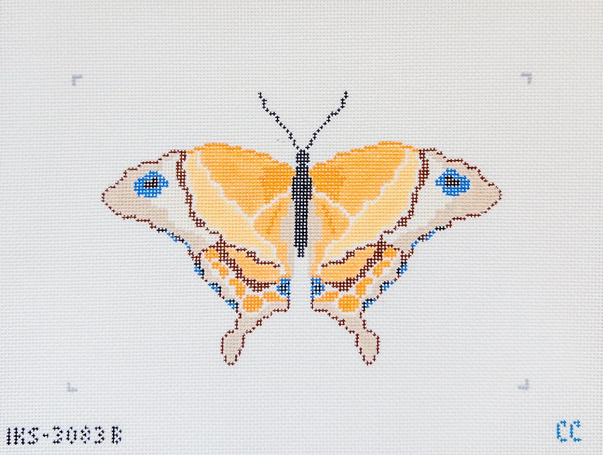 Yellow Orange Large Butterfly