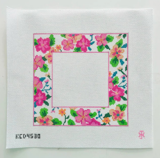 Pink Floral Frame