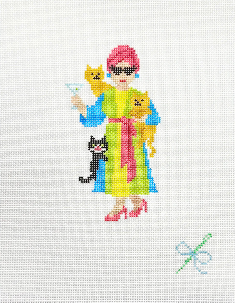 Mitzi the Chic Cat Lady