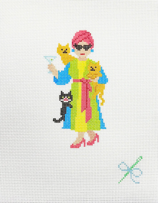 Mitzi the Chic Cat Lady