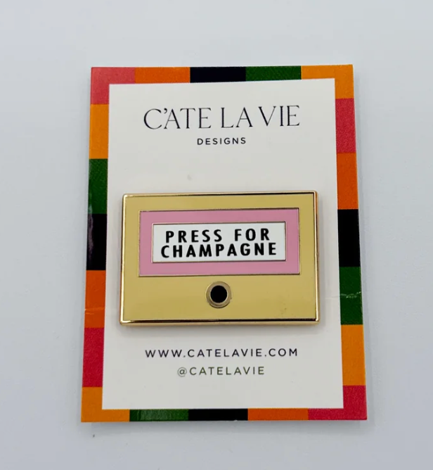 Press For Champagne Needle Minder