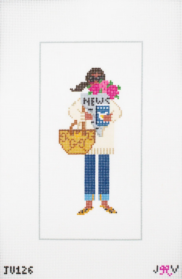 News & Flowers Girl Dark