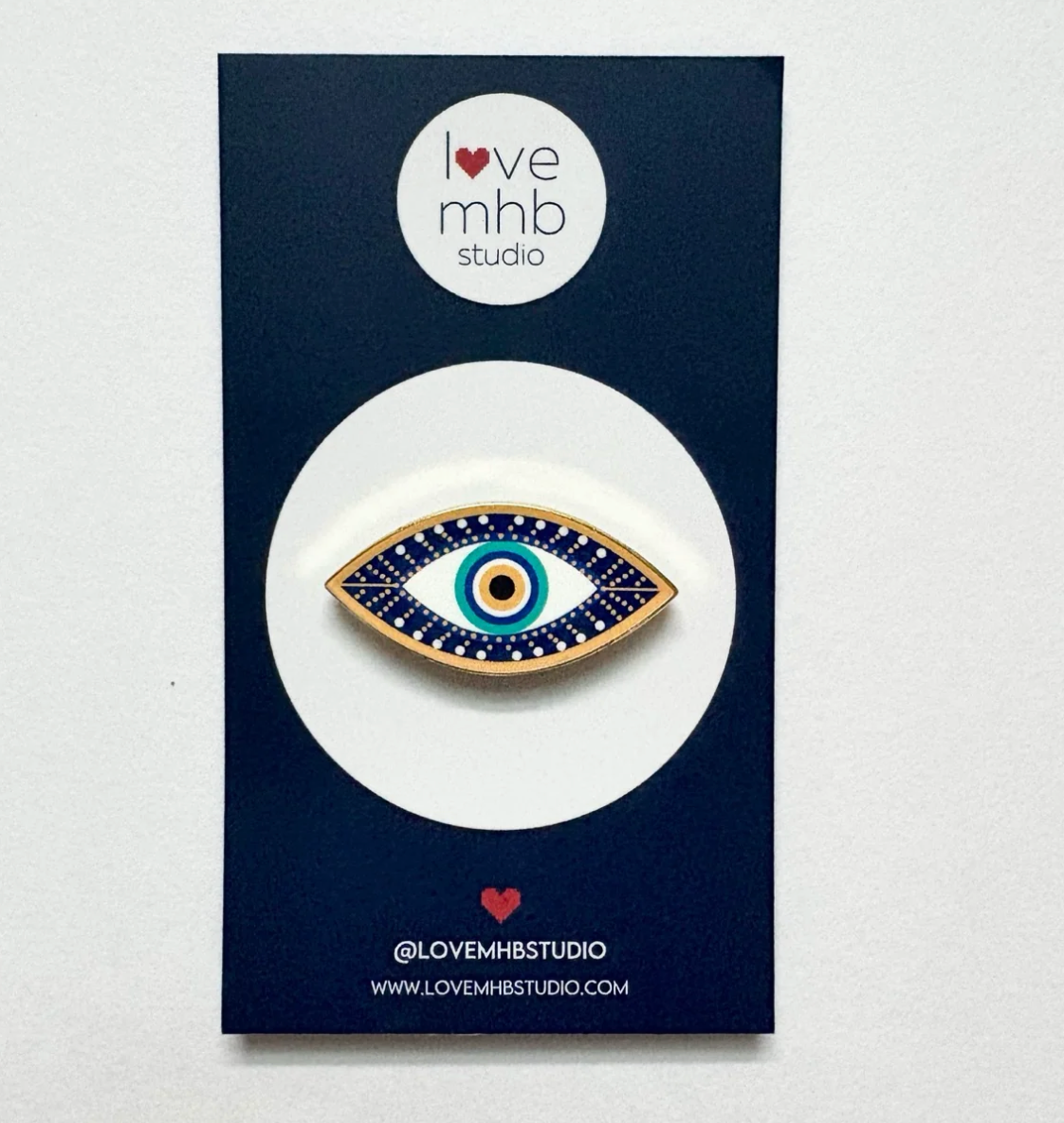 Love MHB Evil Eye Needle Minder