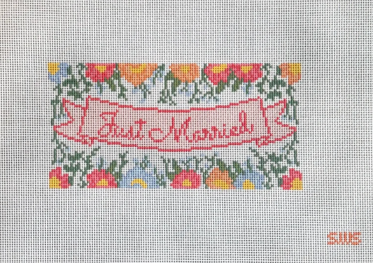 Stitching with Stacey: Just Married (13 mesh)
